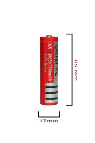 Set 8 acumulatori tip 18650 3.7V,6800mAh